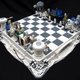 Illustration for article titled Lego Star Wars Chess Sets Are Swankier Than Vader's Vinyl Underpants